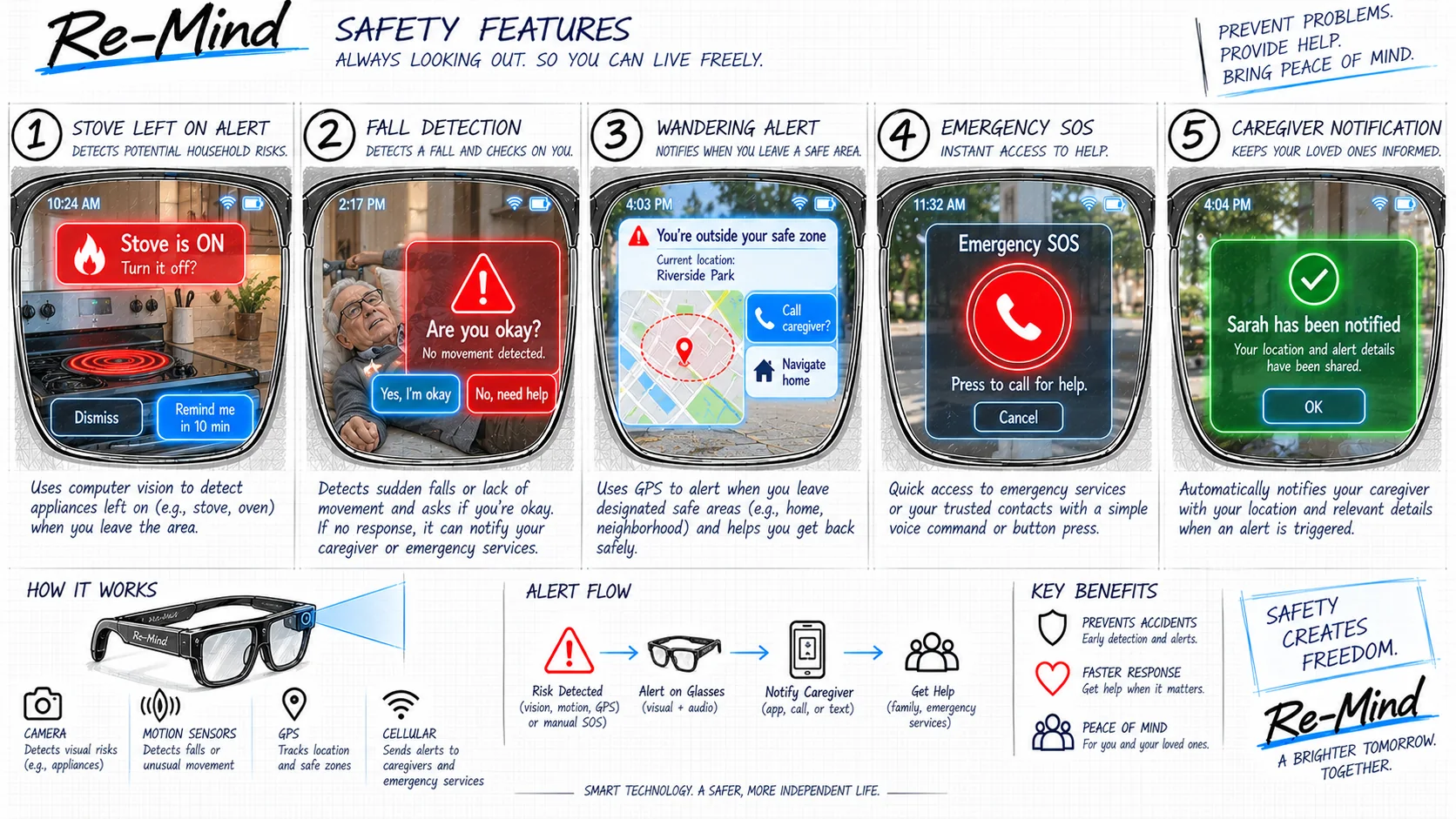 Project Re-Mind — Safety & Emergency
